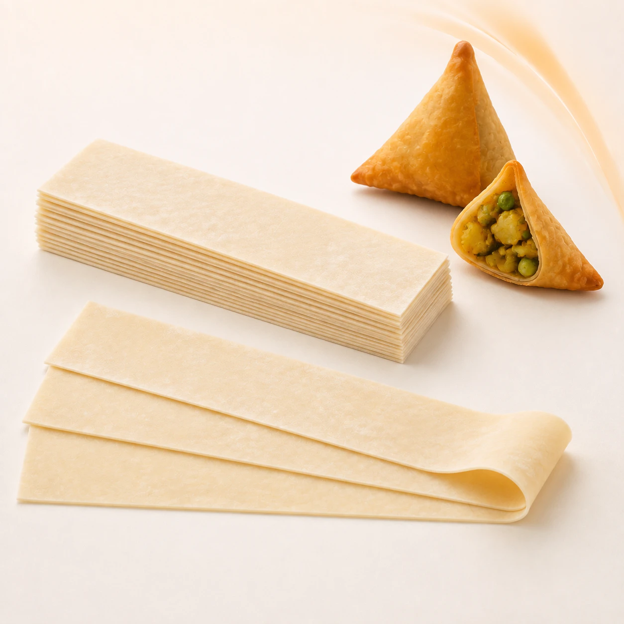 Samosa Patti 250 g for commercial food production